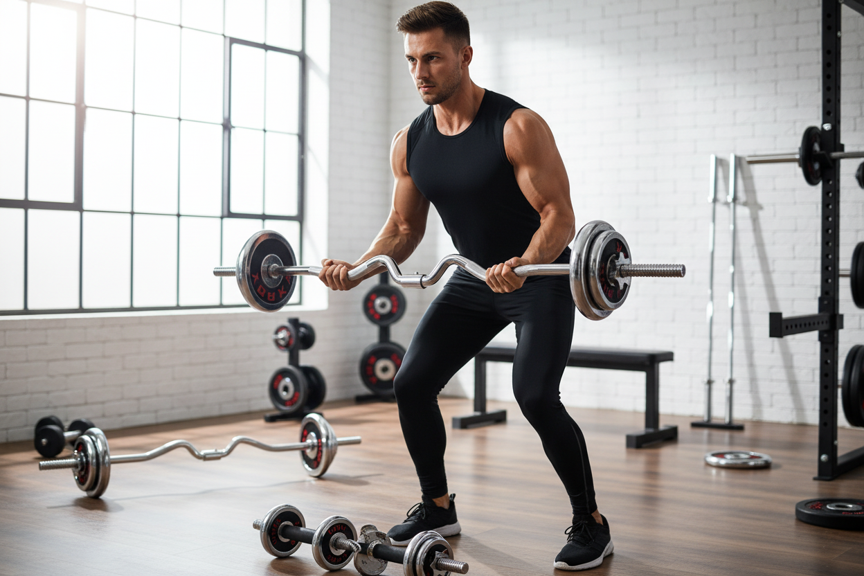 55kg weight set lifestyle photo