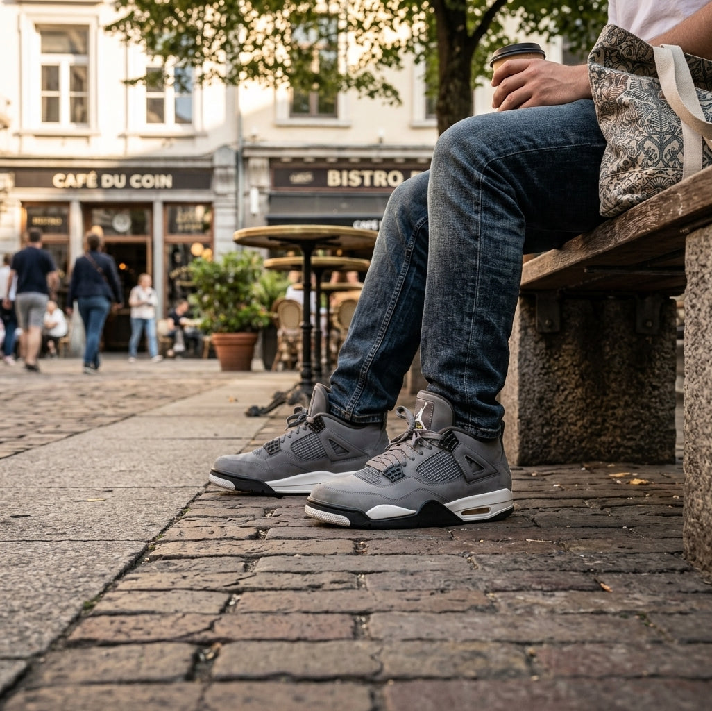 Running Shoes Grey #J450-3