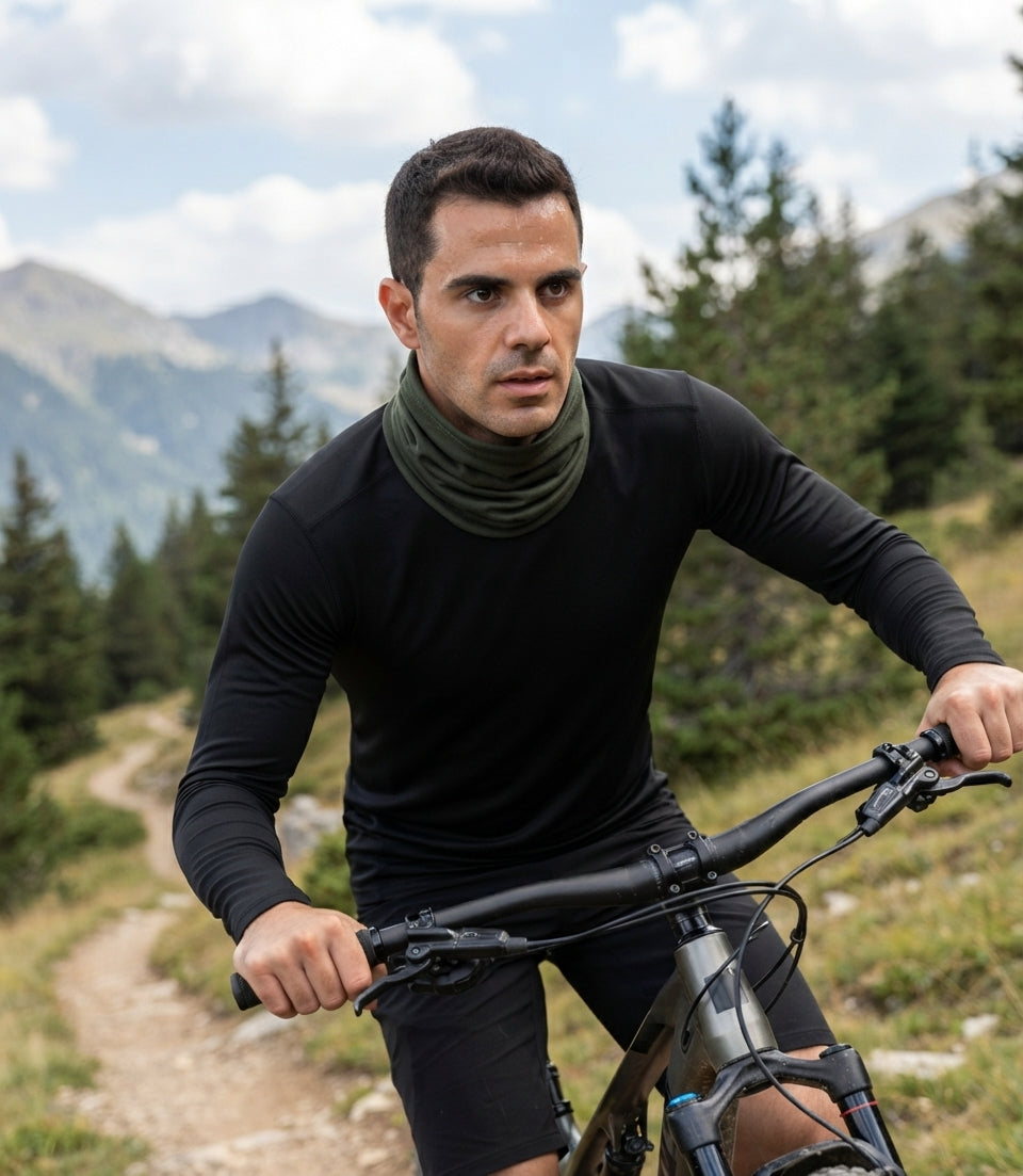 Functional Headgear - French Tery Forest Green