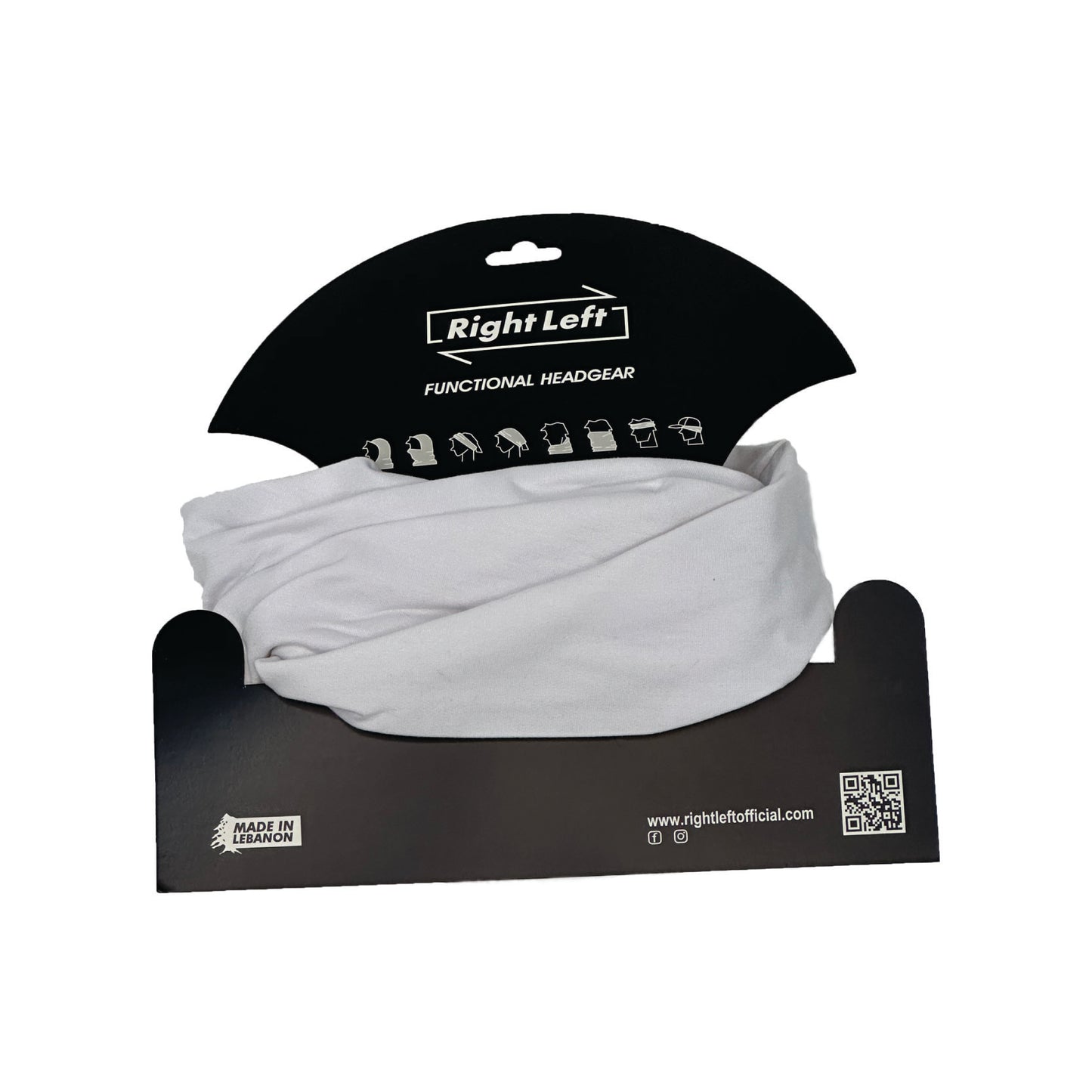 Functional Headgear - French Terry White