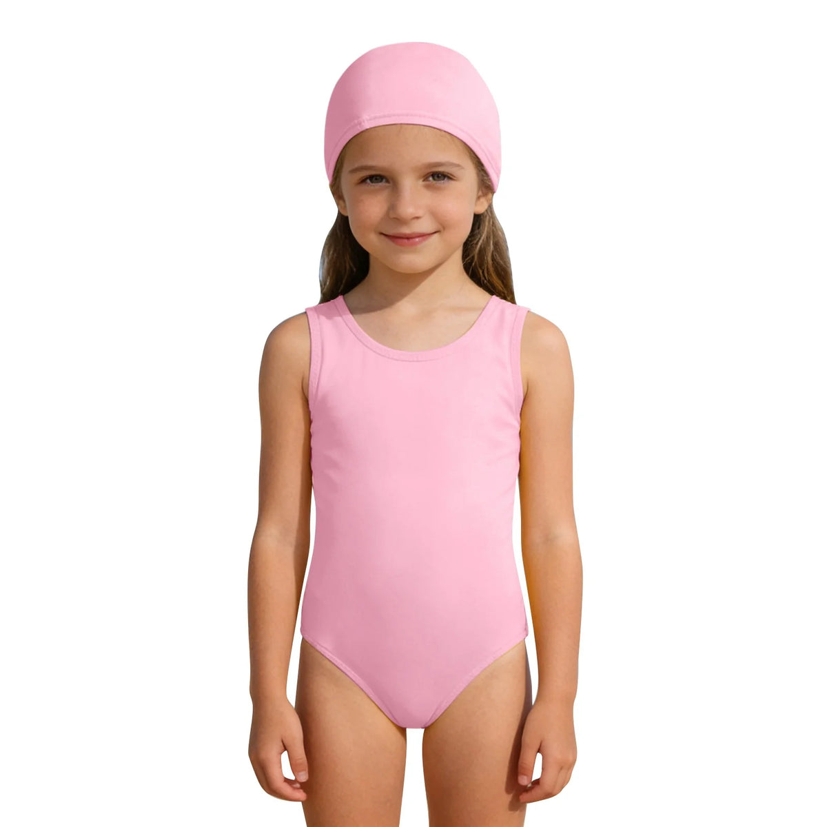 Swimsuit (Maillot) One-Piece Saumon