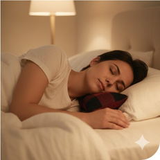 Pillow Soft Fleece Carreau Red