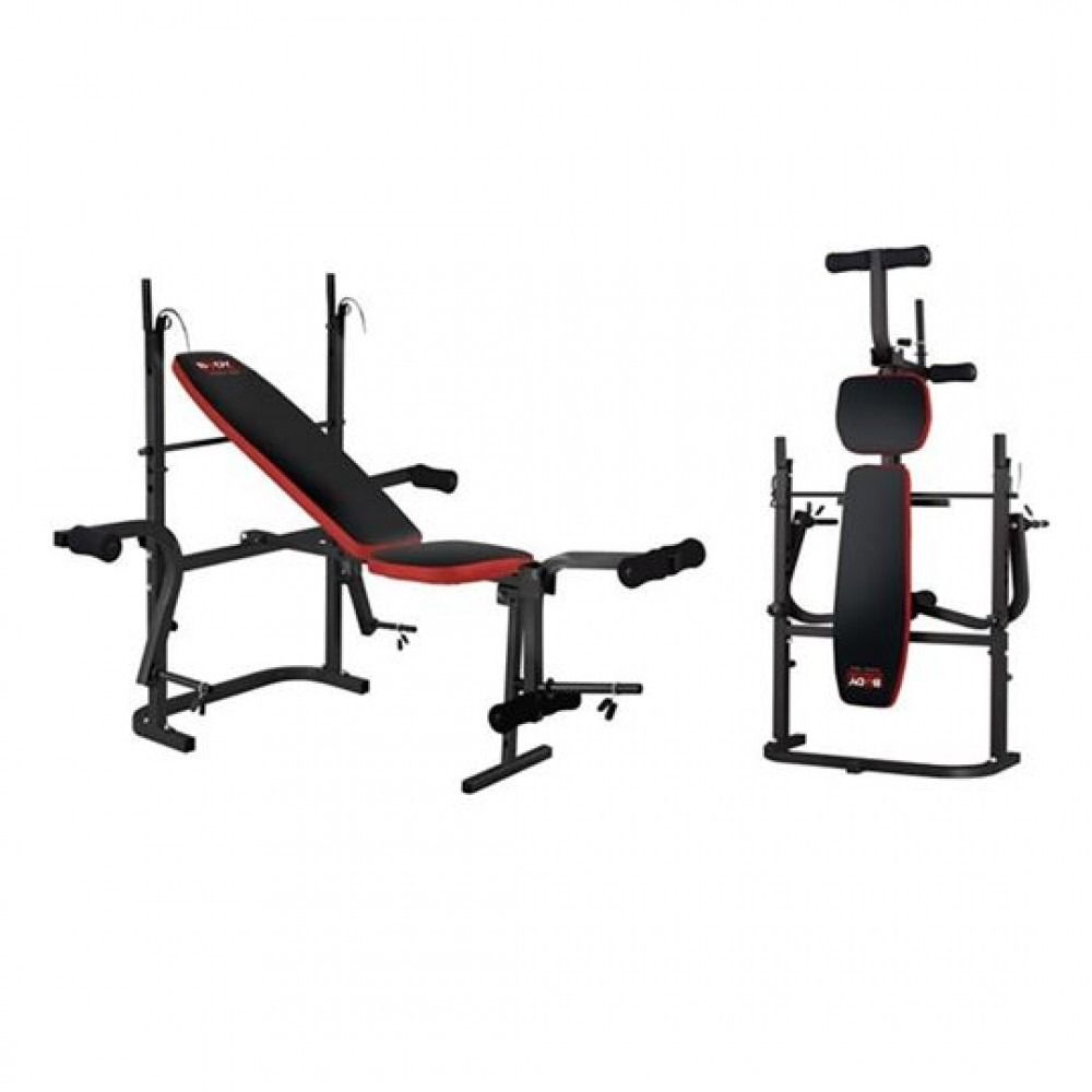 Foldable weight lifting bench BW-2810BR