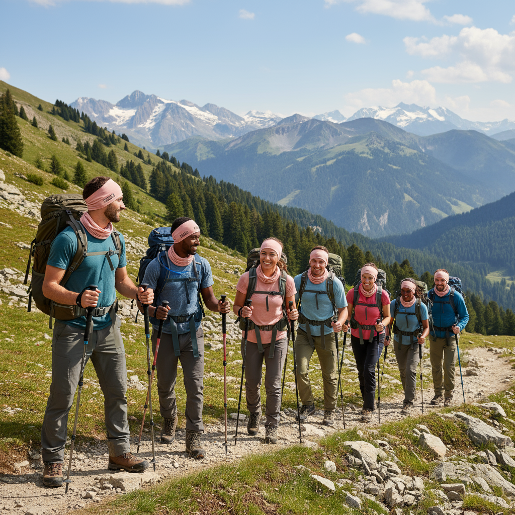 Functional Headgear - French Tery Saumon