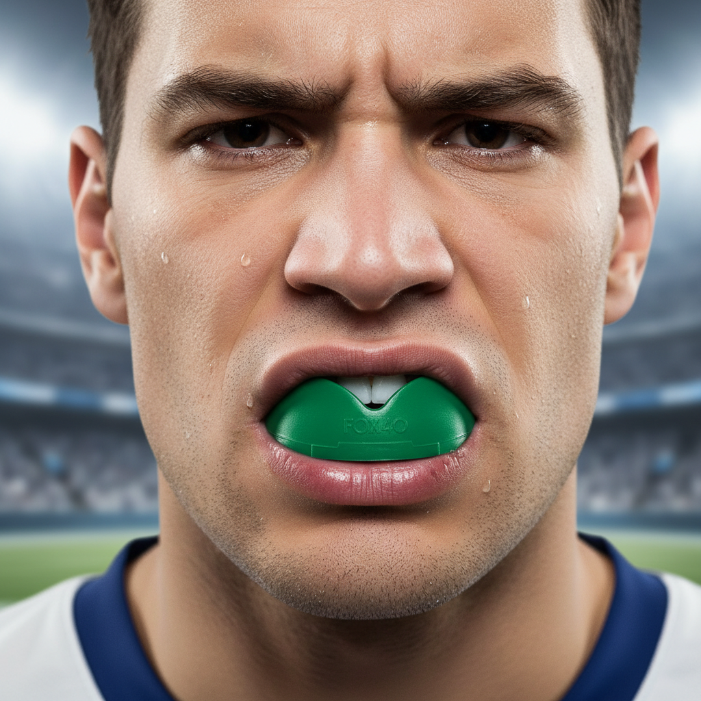 FOX40 Master Mouthguard Dark/Green