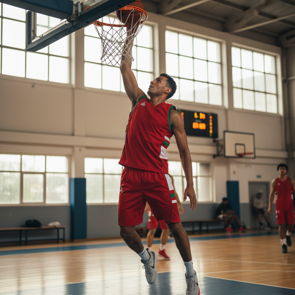 Basketball uniform lifestyle photo
