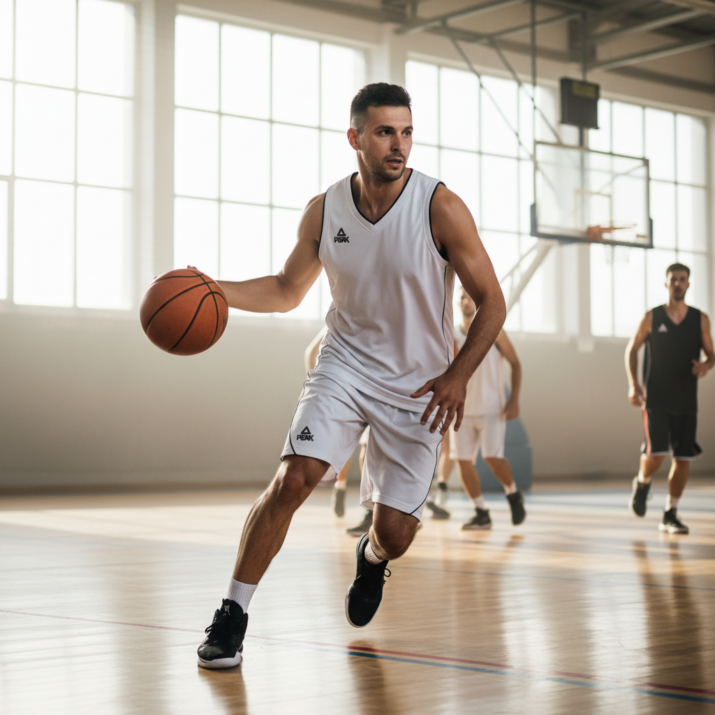 Basketball uniform lifestyle photo