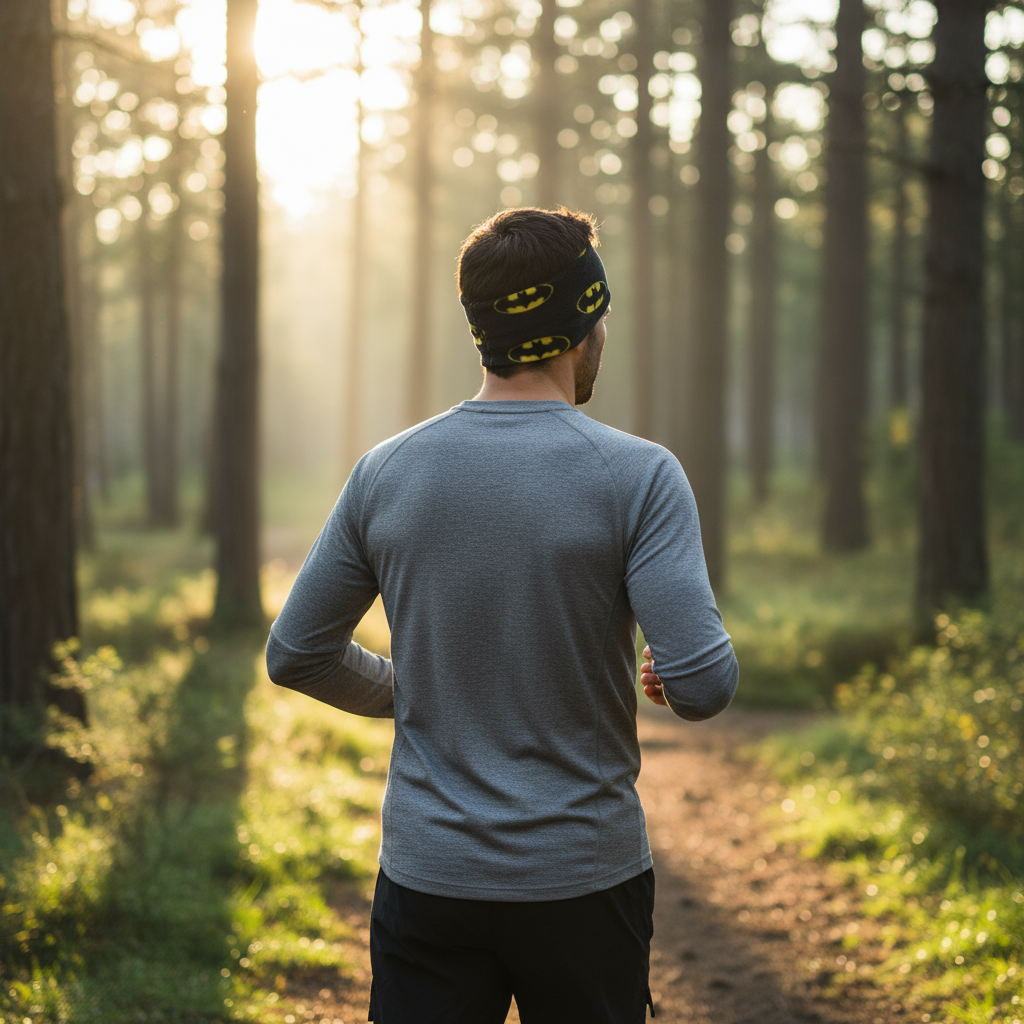 Functional Headgear - Furr Batman Grey/Yellow