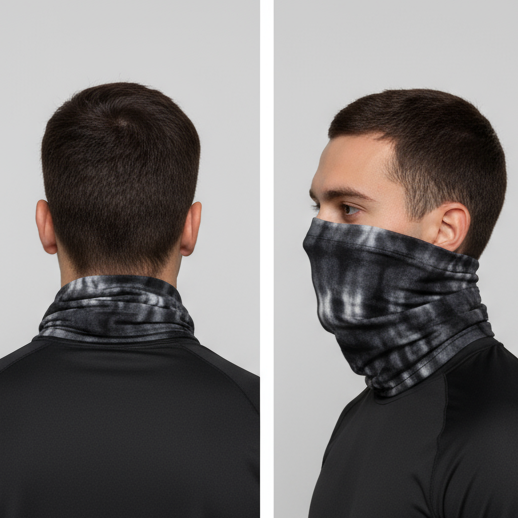 Functional Headgear - Coton Lycra Tie Die