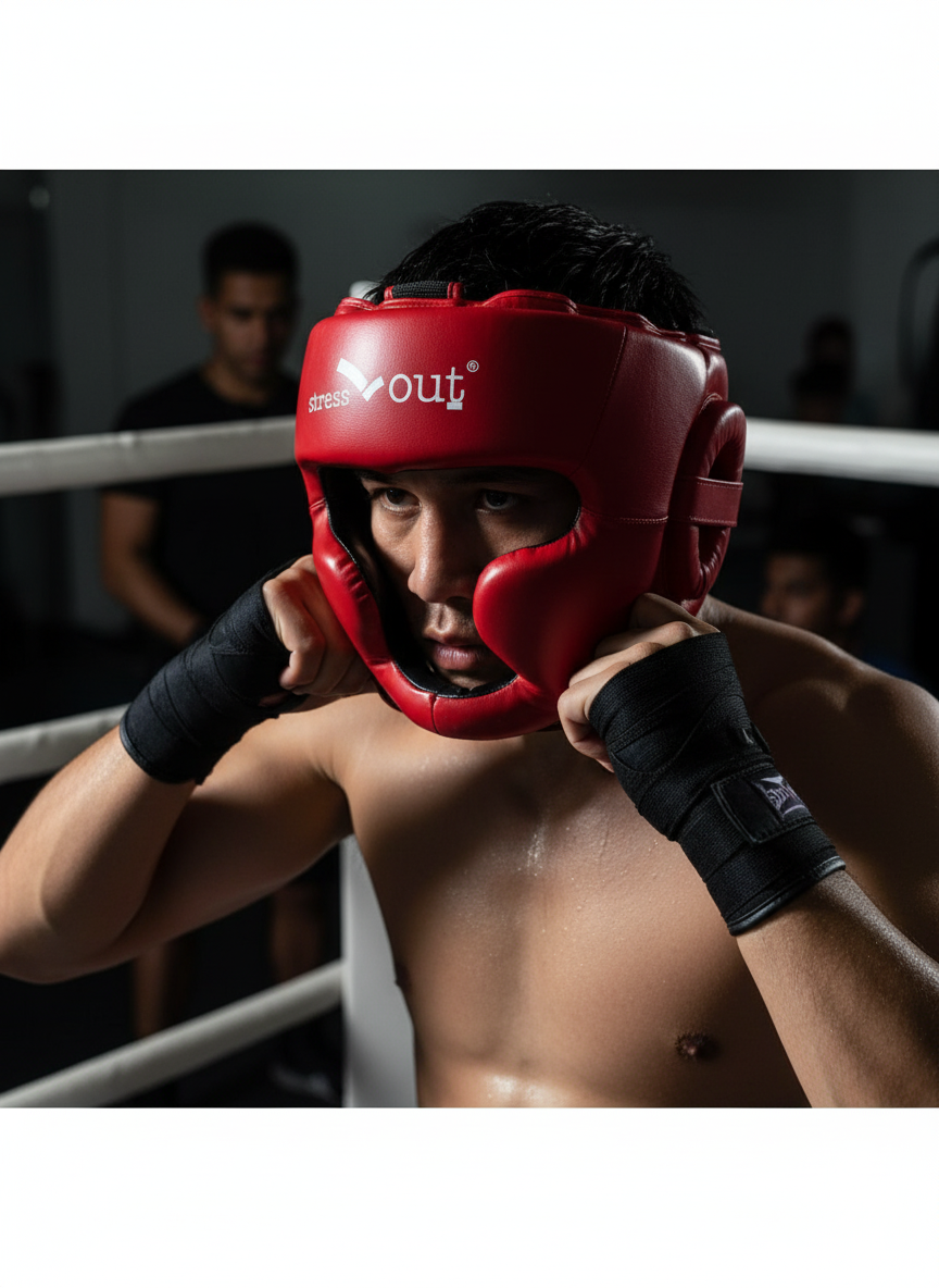 Stress Out Boxing Head Protection