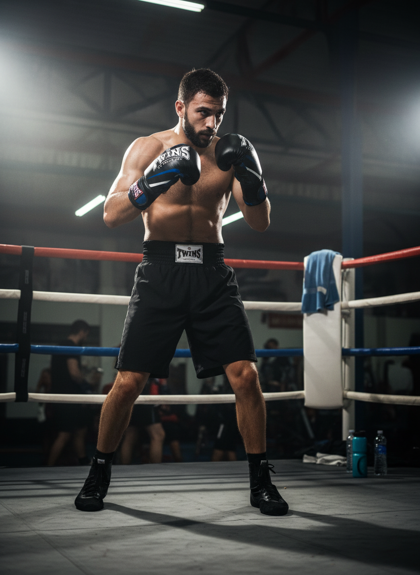 Twins Boxing Gloves color black/blue