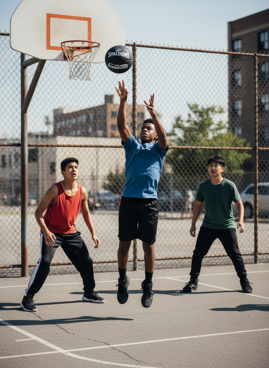 Spalding Downtown Size 7 Black