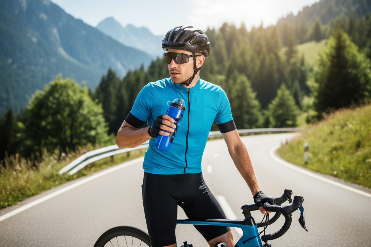 Discovery Trek Blue Water Bottle - Cyclist Lifestyle