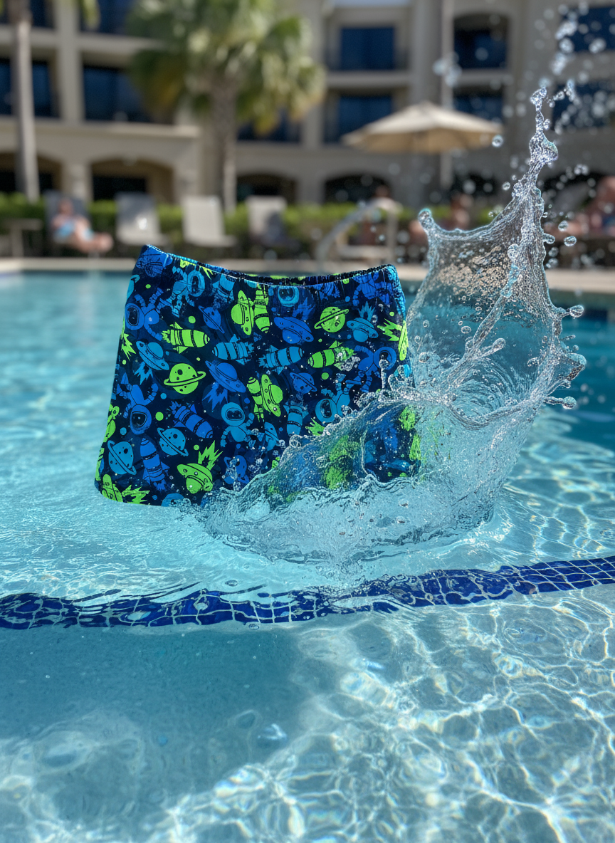 Boys swim short Space Blue