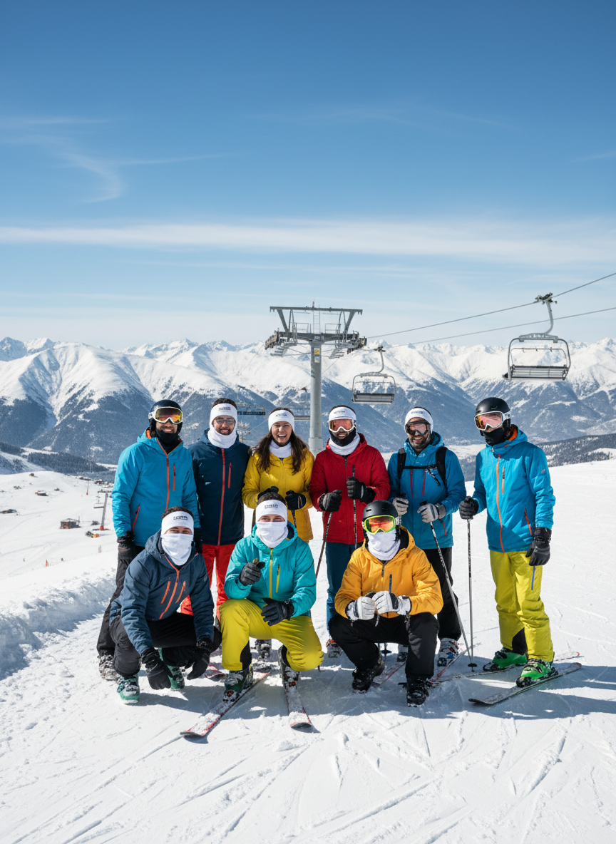 Functional Headgear - Fleece White