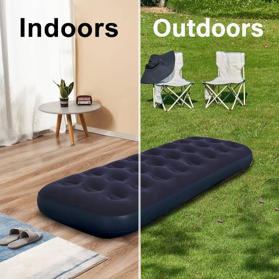 Flocked Airbed Single #20411