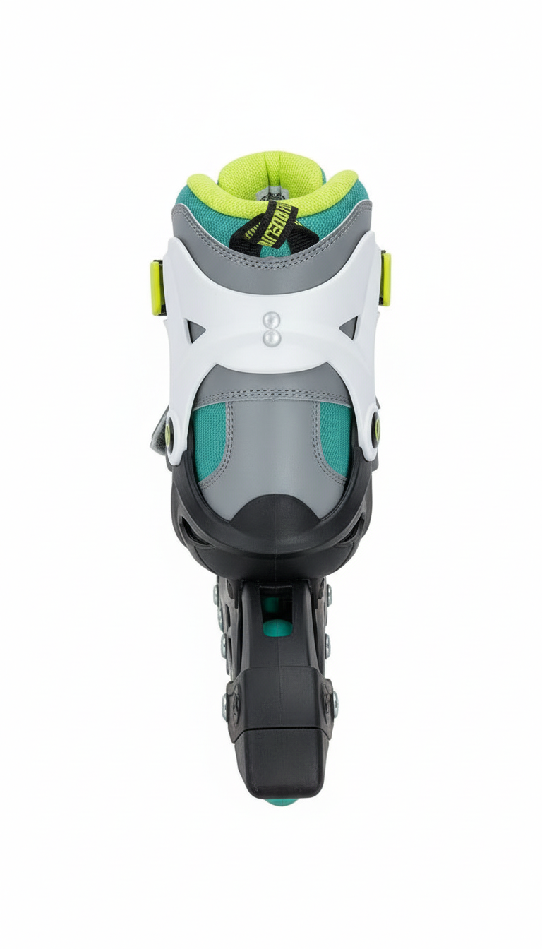 Inline skate rear view