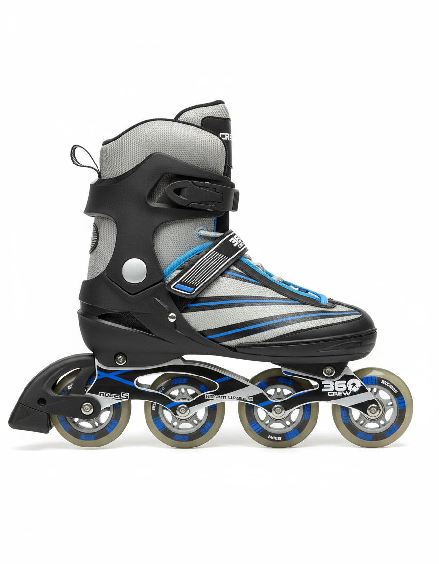 Inline skate side profile