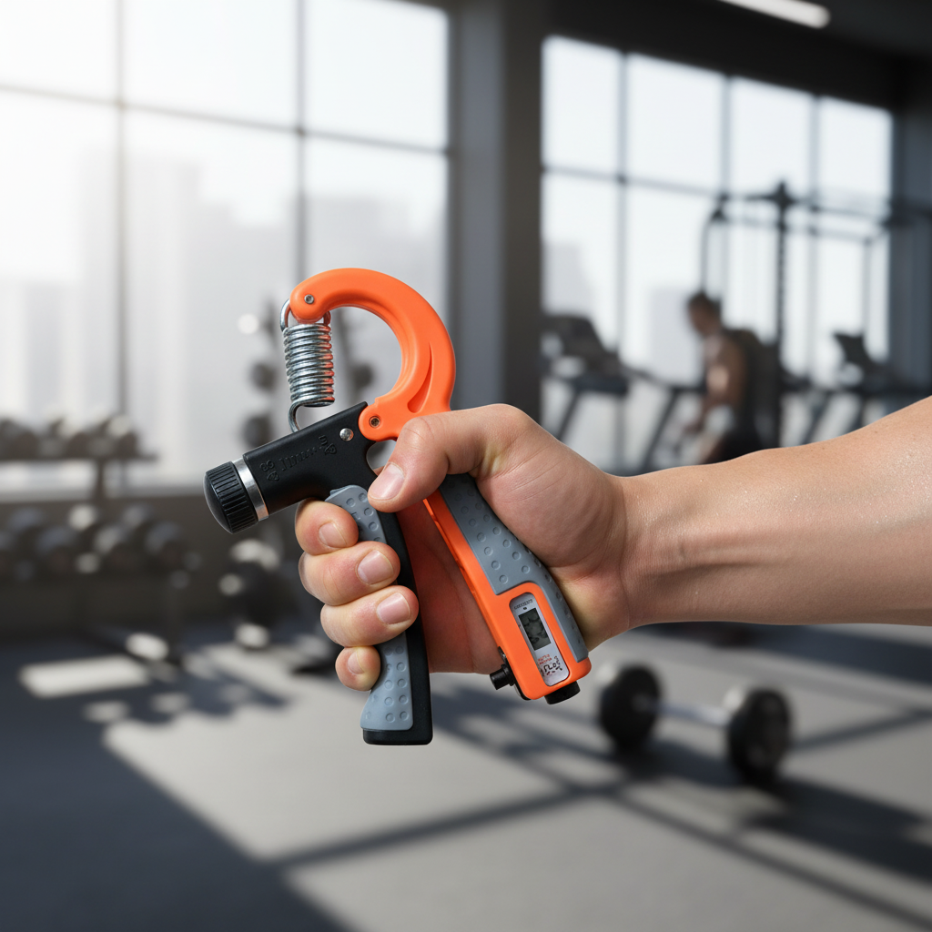 Orange Hand Grip Strengthener Lifestyle