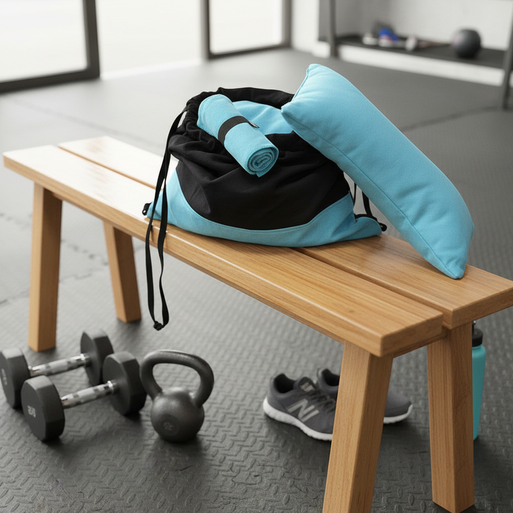 Microfiber Bundle Pillow, Towel & Lace Bag