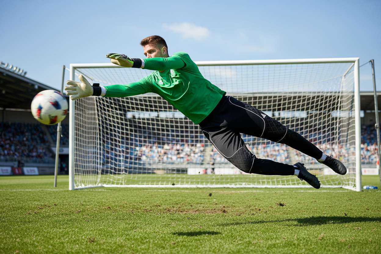 Peak Goalkeeper Pants Lifestyle Photo