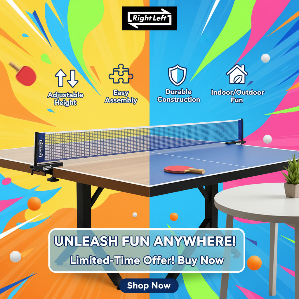 Ping Pong Stand+Net