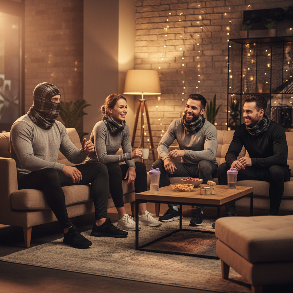 Functional Headgear - Furr Carreau Black & Grey