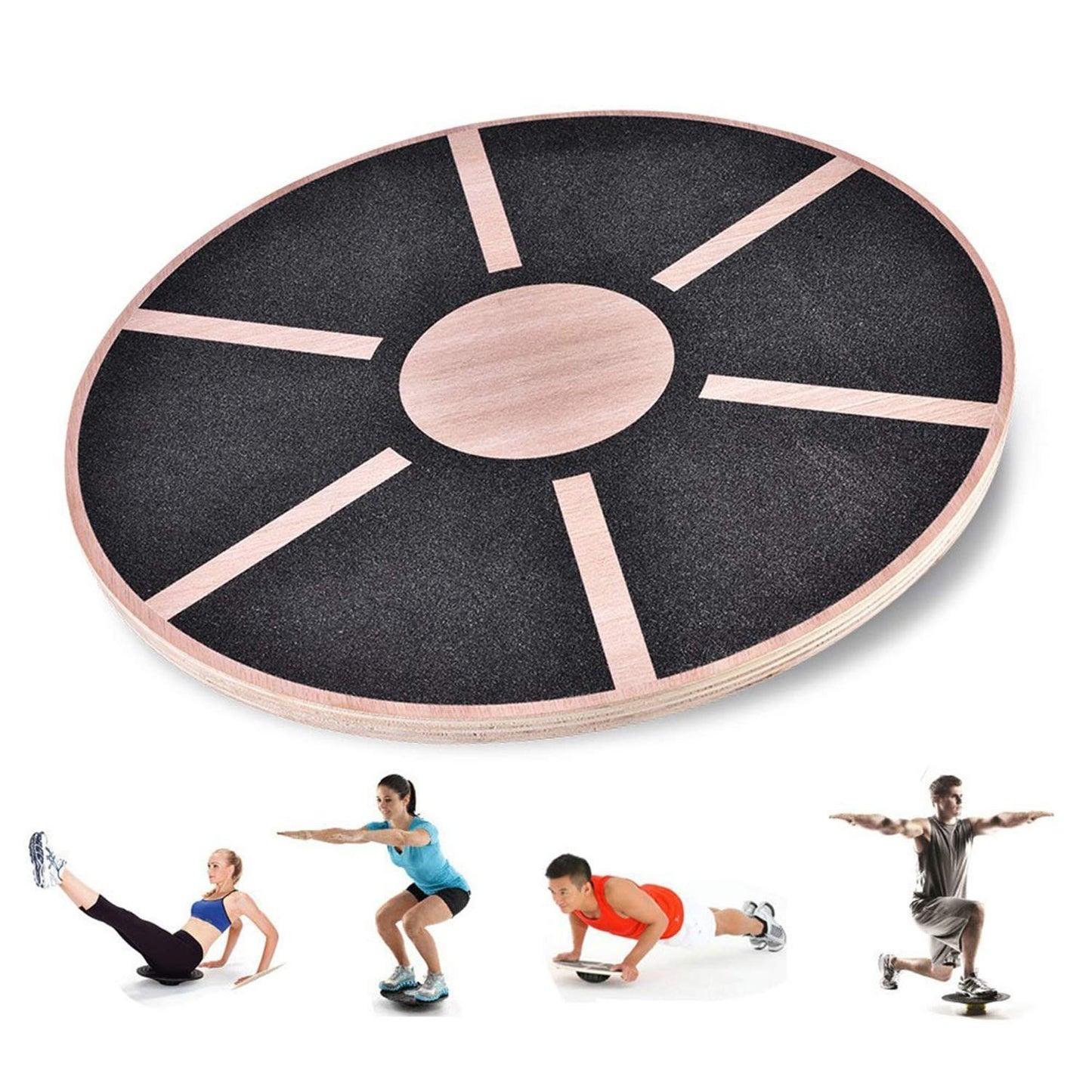 Wooden Wobble Balance Board