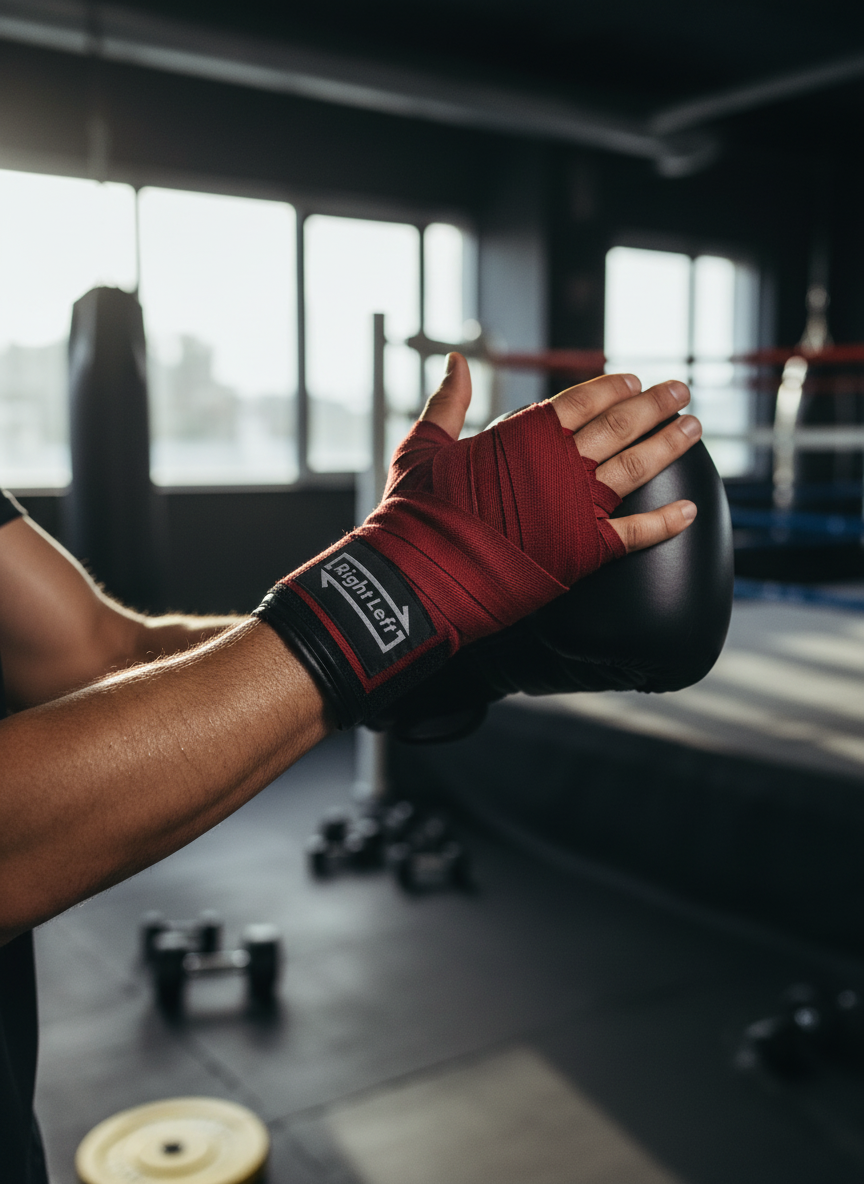 Rightleft Cotton Hand Wraps