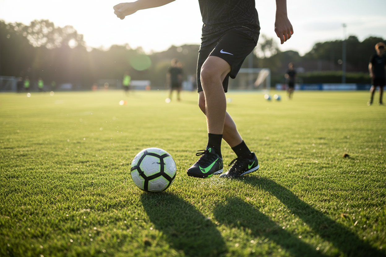 Teenager KM93 Football Lifestyle Photo