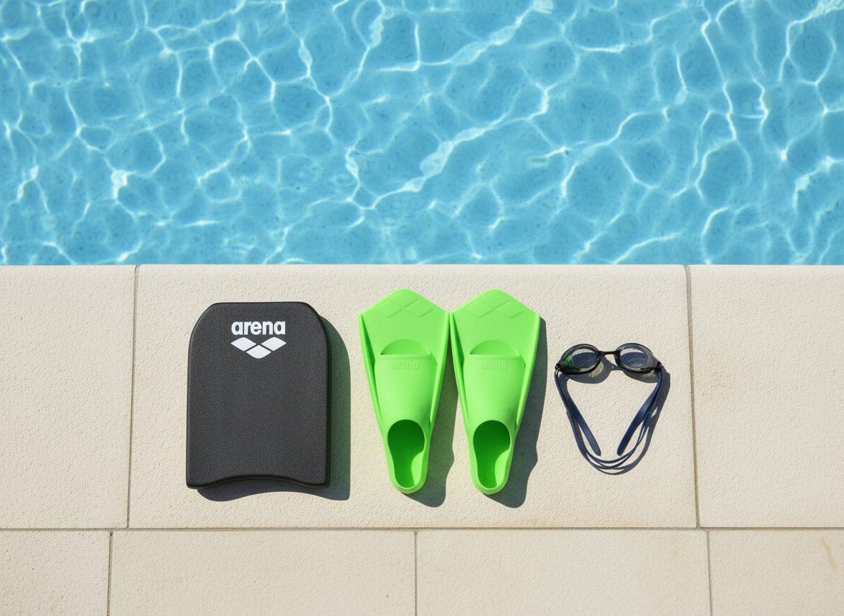 Arena Powerfin Swim Pistache