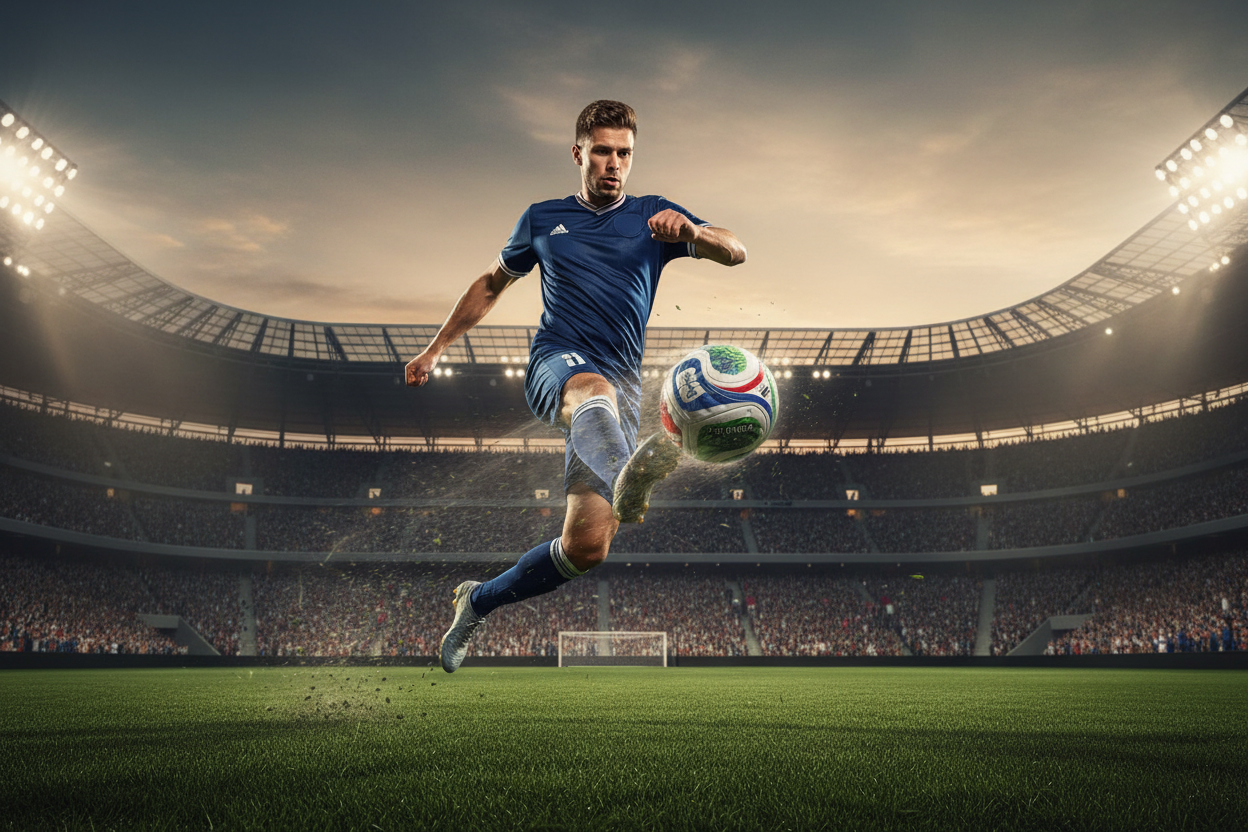 Trionda Pro FIFA Match Ball Lifestyle Action Shot