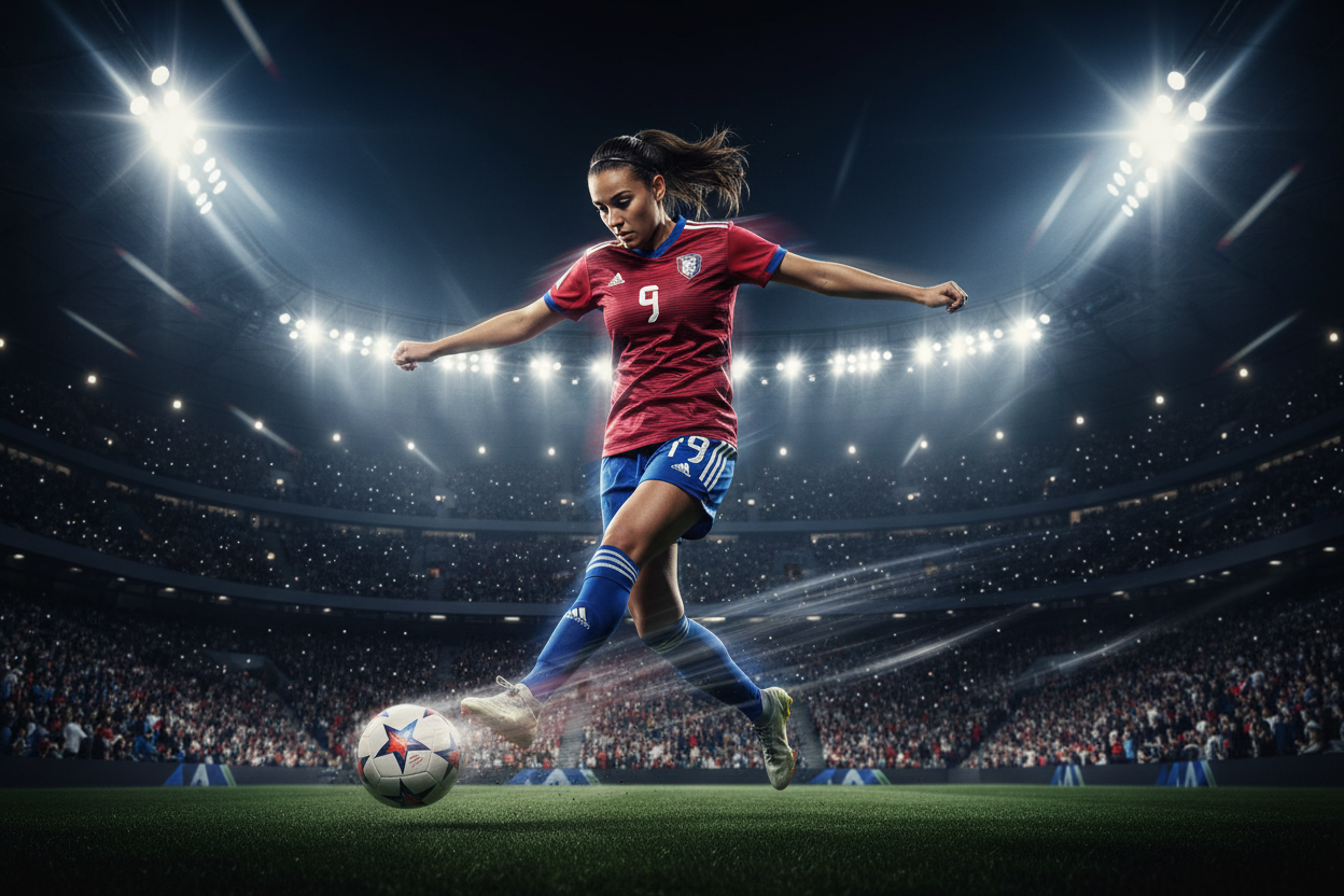 Women's Champions League Football Lifestyle