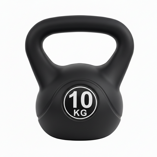 10kg black kettlebell