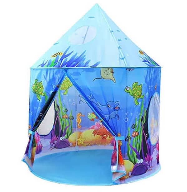 Play Tent Ocean Blue