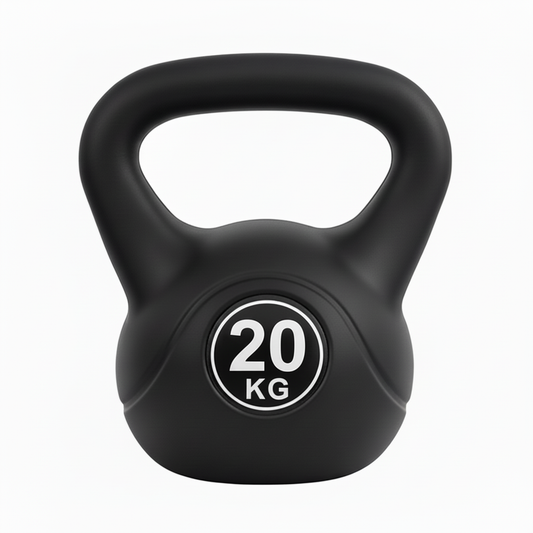 20kg black kettlebell