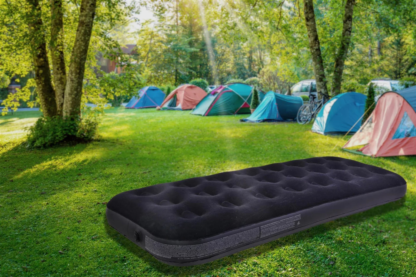 Flocked Airbed Single #20411