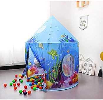 Play Tent Ocean Blue