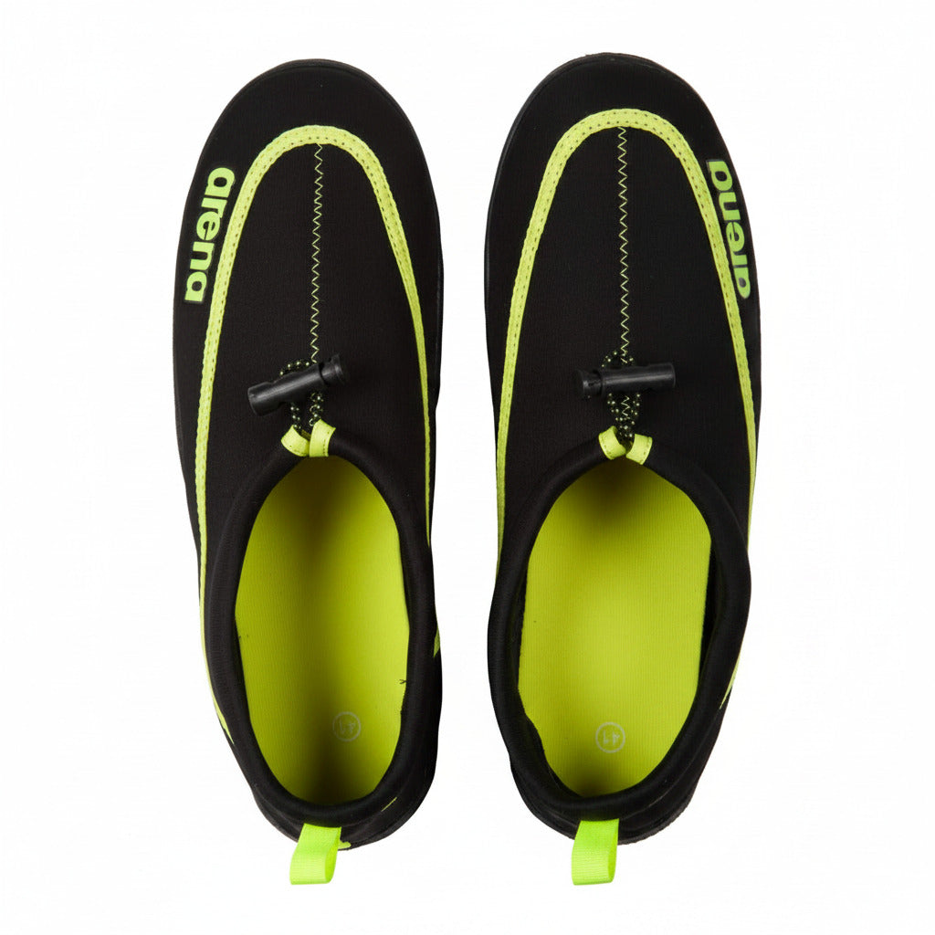 Arena Bow Watershoes Adults Black/Fosfor 1E03050