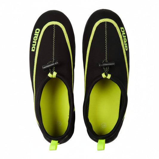 Arena Bow Watershoes Adults Black/Fosfor 1E03050