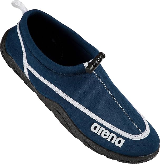 Arena Bow Watershoes Adults Navy/White 1E03070