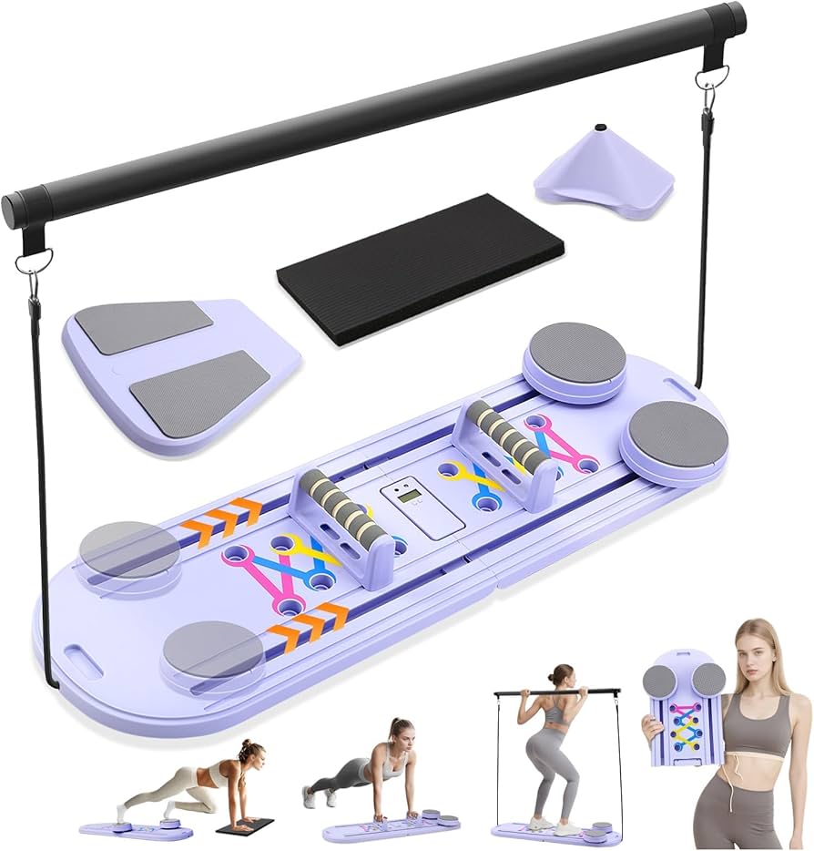 Portable Pilates Reformer Board