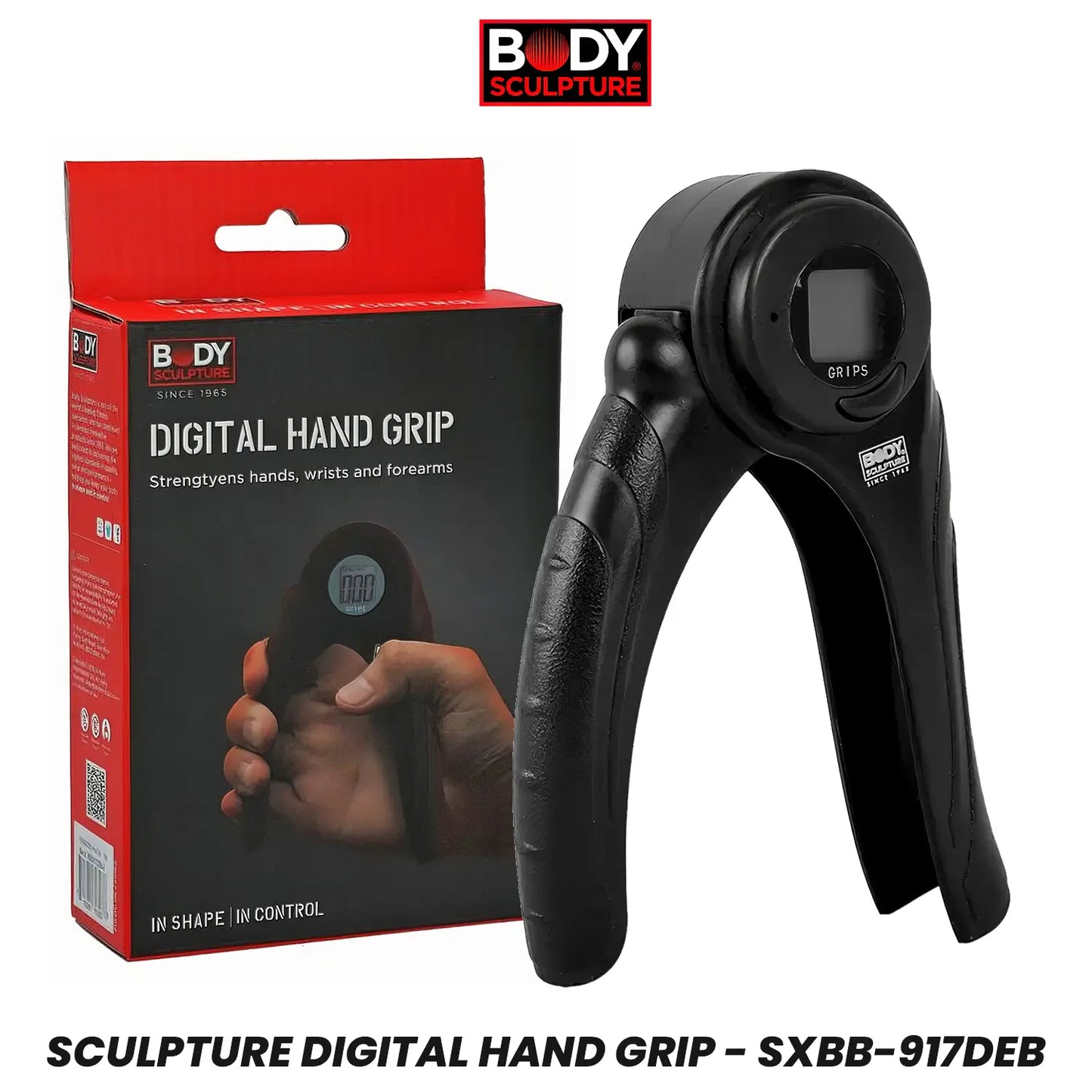 Body Sculpture Digital Hand Grip ref#BB-917D-B