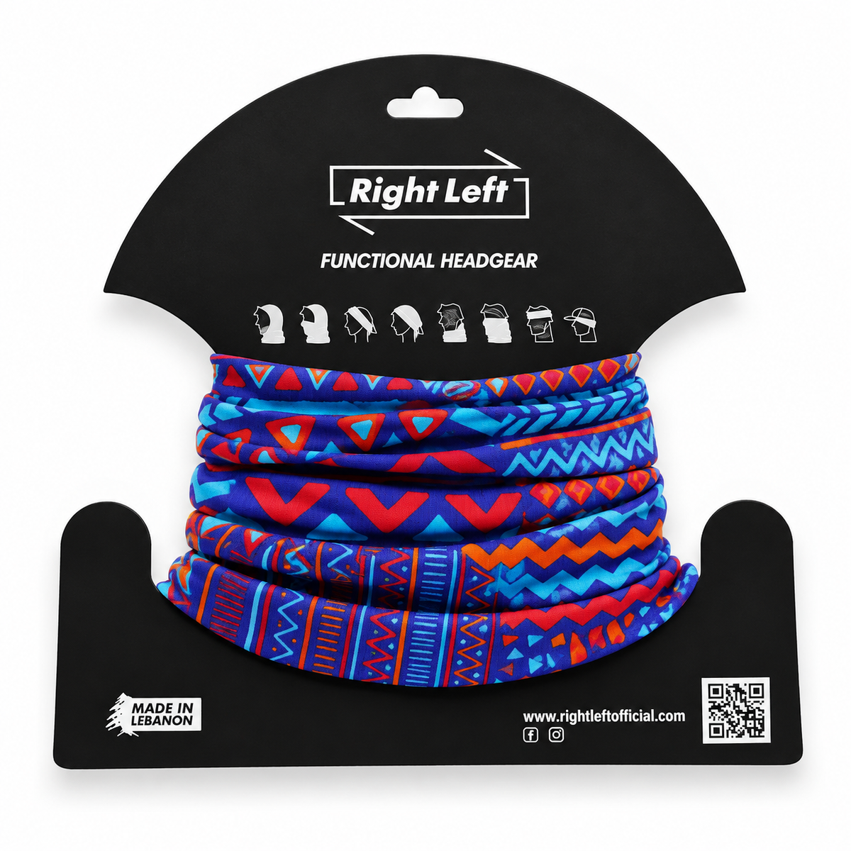 Functional Headgear - Lycra Paint Multicolor