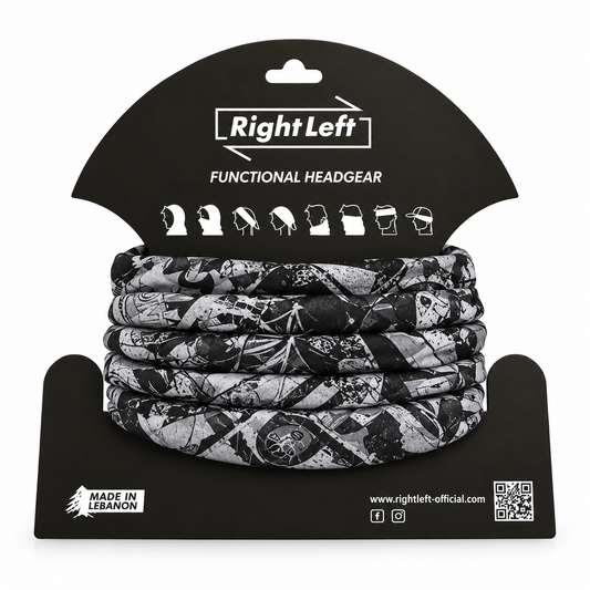 Functional Headgear - Lycra Spider Grey