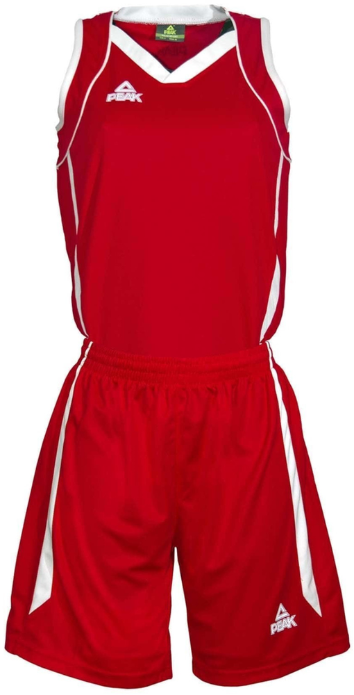Peak Basketball Uniform F771102 Red/White
