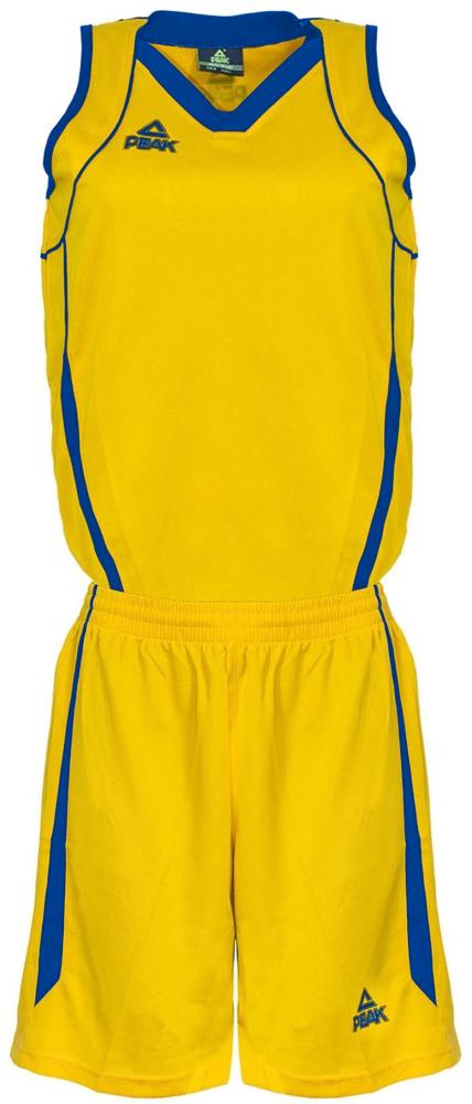 Peak Basketball Uniform F771102 Yellow/Royal