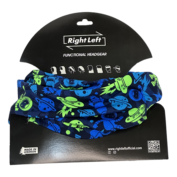 Functional Headgear - Lycra Space Blue