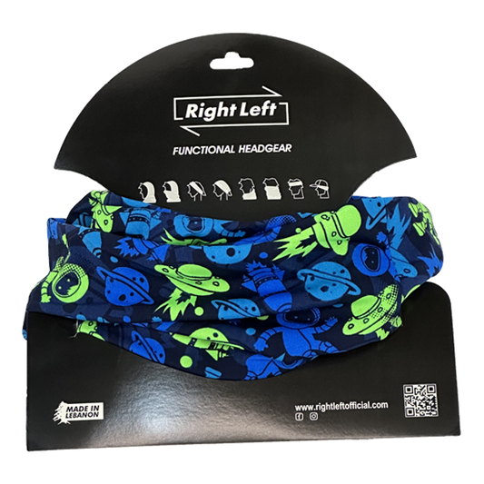 Functional Headgear - Lycra Space Blue
