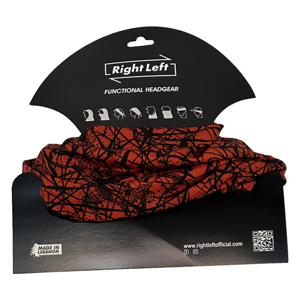 Functional Headgear - Lycra Spiderman Red